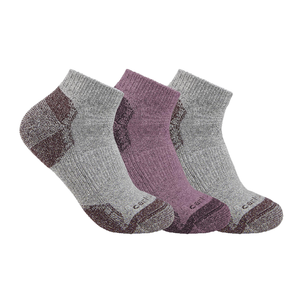 Carhartt Midweight women's Low Cut Sock 3 pack